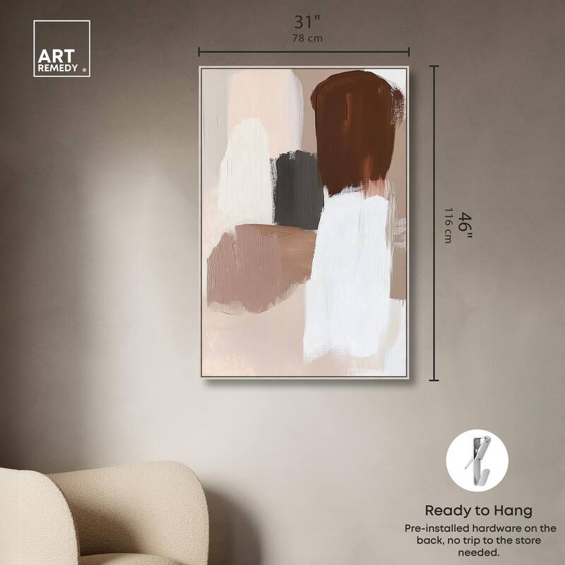 Veiled Browns Canvas by Art Remedy