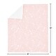 preview thumbnail 4 of 3, Pink Floral Vintage Lace Girl Baby Receiving Security Swaddle Blanket - Blush Luxurious Elegant Princess Boho Shabby Chic Luxury