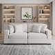 preview thumbnail 80 of 137, Oversized Modular Sectional Sofa Set with Pillows for Living Room