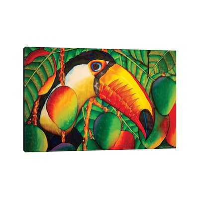 iCanvas "Paradise Toucan" by Daniel Jean-Baptiste Canvas Print