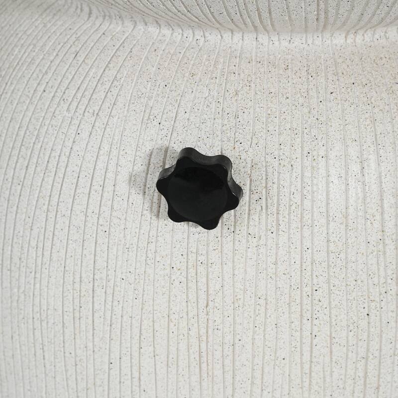 Christopher Knight Home - Odelia Modern Outdoor MGO Side Table Umbrella Base with Sand-Filling Stability