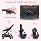 preview thumbnail 8 of 13, 2 In 1 High Landscape Infant Baby Stroller - N/A