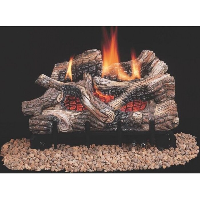 Shop Comfort Glow Crb3624nra Vent Free River Canyon Oak Ceramic
