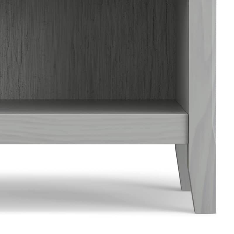 WYNDENHALL Halifax SOLID WOOD 24 inch Wide Bedside Nightstand Table