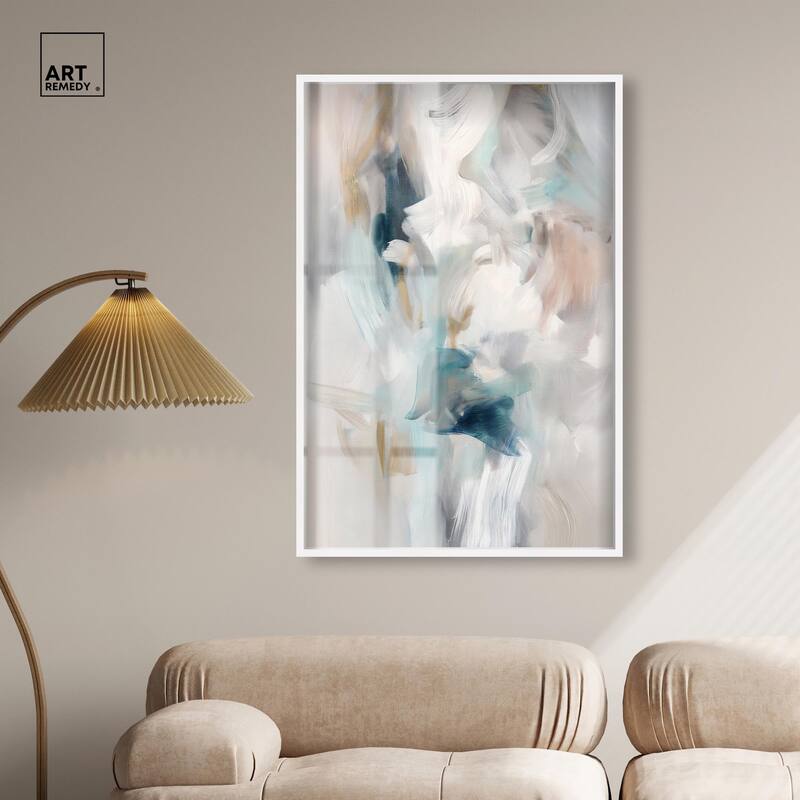 Whispering Colors III Shadowbox by Art Remedy