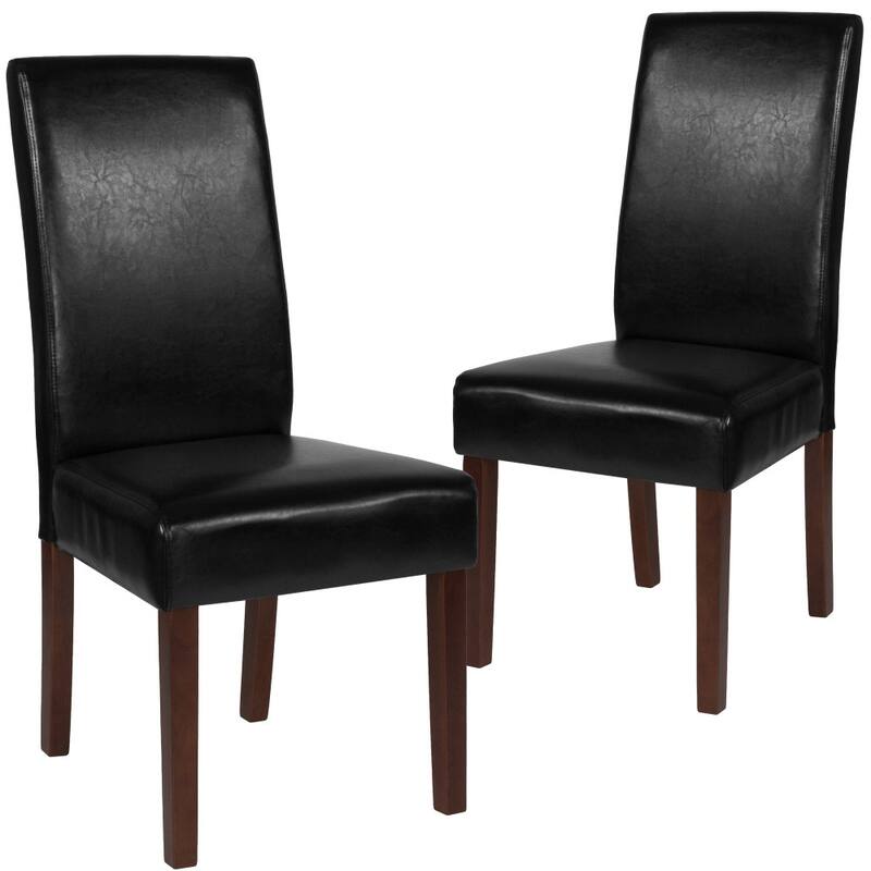 Upholstered Wood Parsons Chair (Set of 2) - 19"W x 21.5"D x 40"H