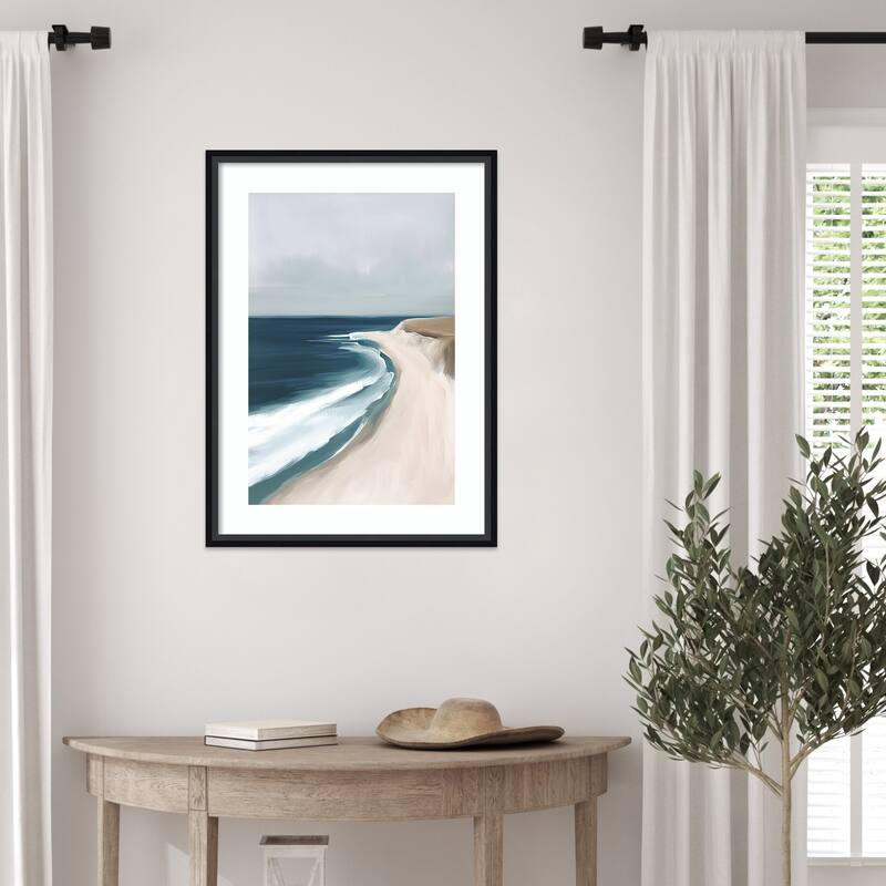 Matador by Amanda Tsoukanelis Wood Framed Wall Art Print - Lucie Black