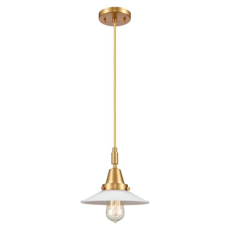 Innovations Lighting 447-1P-G1 Halophane 9" Wide Mini Pendant with