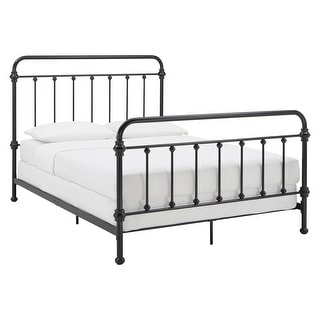 Giselle White Iron Metal Bed iNSPIRE Q Classic