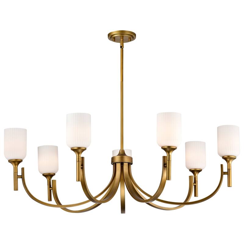 Nuvo Lighting 60/8651 Solara 7 Light 40" Wide Chandelier