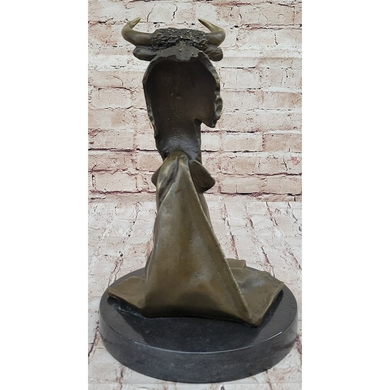 Abstract Bull Monument Sculpture Statue Original Art Bronze Sculpture Western Decor