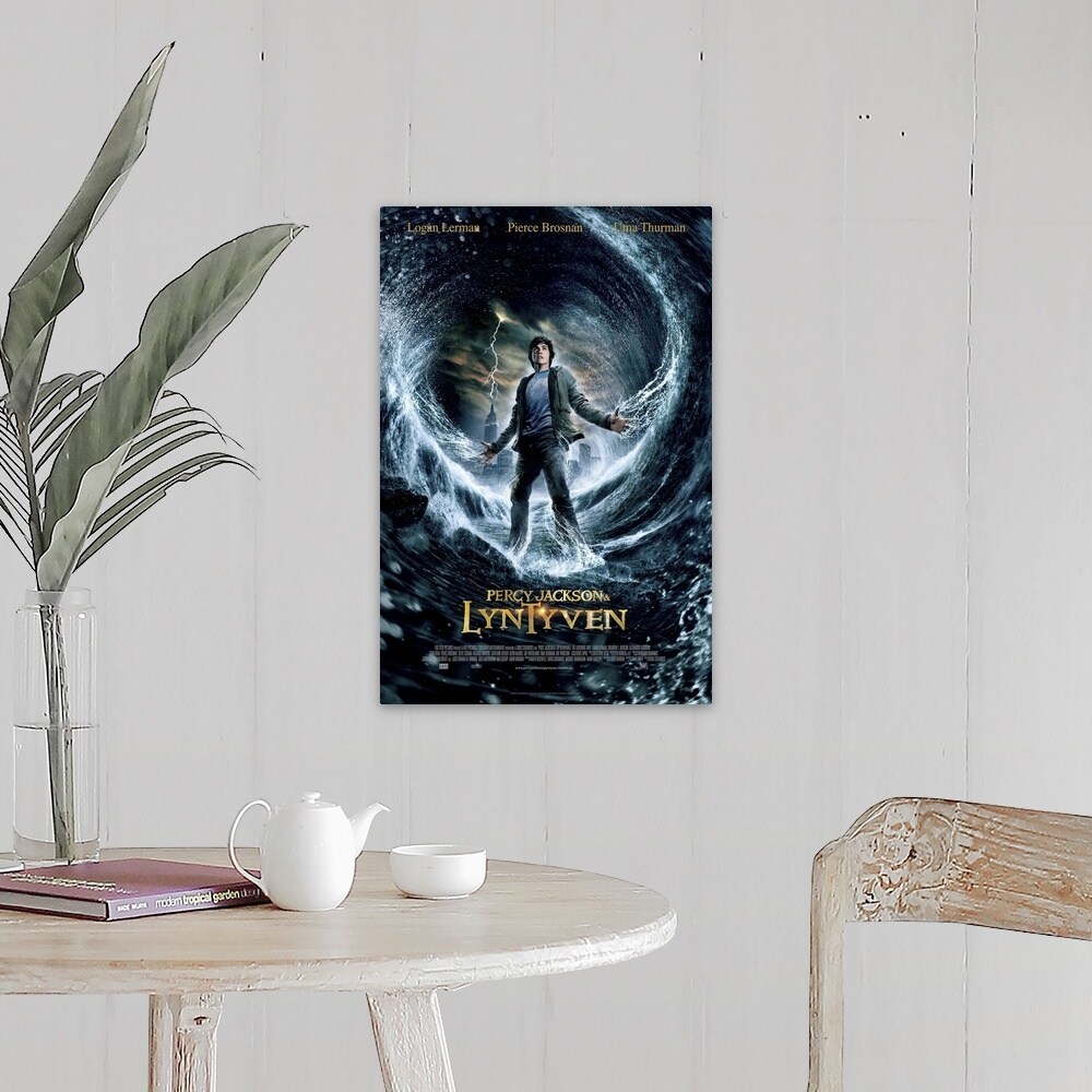 Percy Jackson & the Olympians The Lightning Thief (2010)" Canvas Wall Art -  Overstock - 24133391