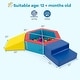 preview thumbnail 4 of 5, Toddler Soft Foam Climbing Toys w/Ball Pit & 100 Ocean Balls