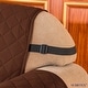 preview thumbnail 18 of 34, Subrtex Armchair Reversible Couch Cover Quilted Slipcover Furniture Protector
