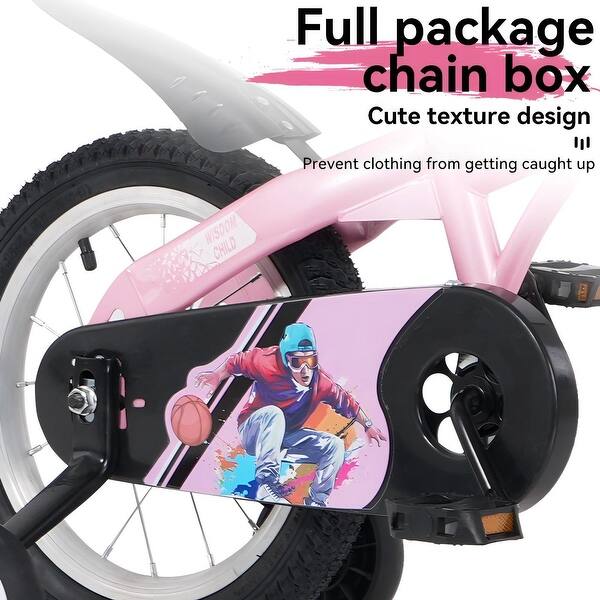 Front Brake Kids Bike Coaster Brake Disc Brake Bike With