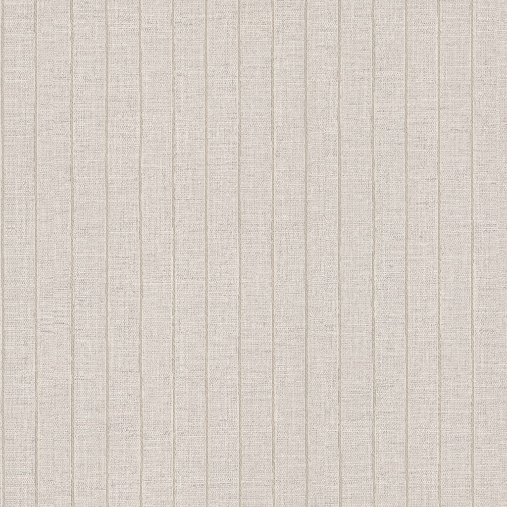 York Wallcoverings Cording Stripe Pearl Wallpaper