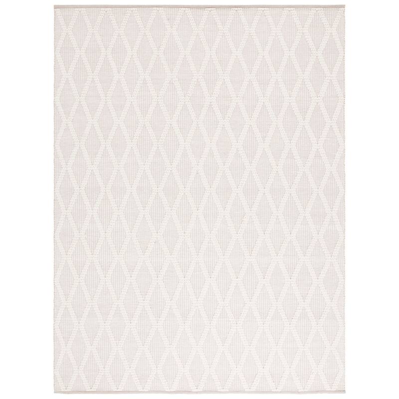 SAFAVIEH Handmade Natura Geerlien Rustic Trellis Wool Rug