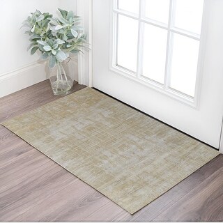 32x24 Rug Stylish Rectangle Area Rug with Abstract Design - 36' X '24' X '0.39 ...