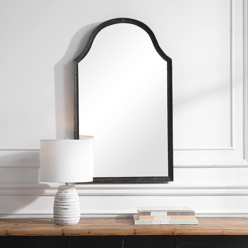Black Framed Wall Mirror