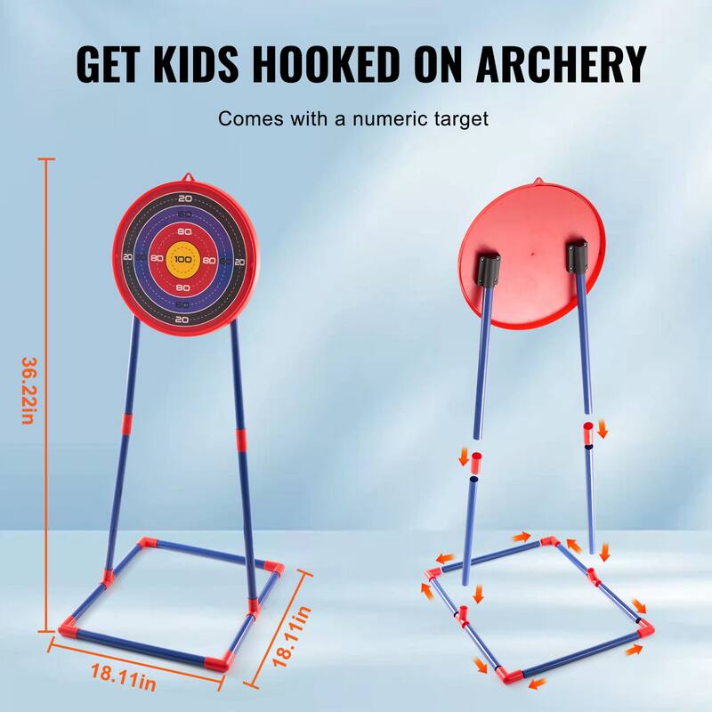 Bow and Arrow Set for Kids Outdoor Toy for Boys & Girls 6+ Years Old