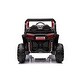 preview thumbnail 12 of 18, High-Power 4WD Kids Electric Ride-On Car, 24V Dual Battery, Leather Seat, Music, Safety Belts & Parental Remote