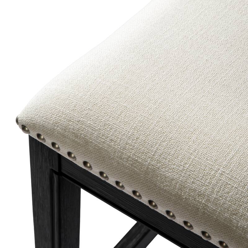Maven Lane Adrien Saddle Kitchen Dining Stool