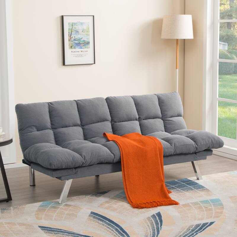 Multifunctional Sofa Bed,Foldable 2-Seater Sofa