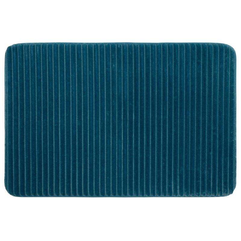 Mohawk Home Roswell Ribbed Bath Mat - 1' 8" x 2' 6" - Cool Water