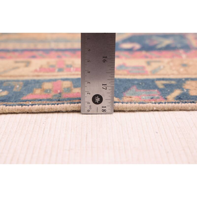 ECARPETGALLERY Hand-knotted Antalya Vintage Tan Wool Rug - 5'2 x 7'1