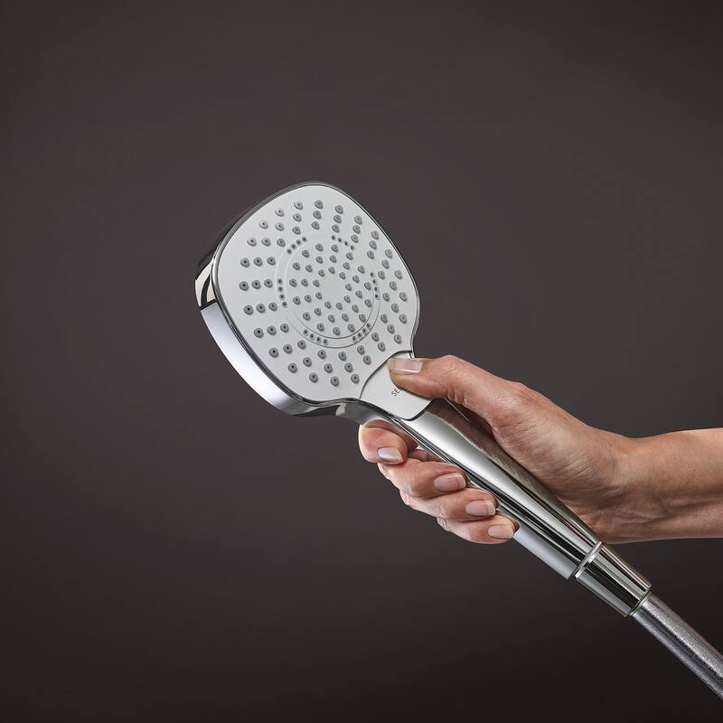 Hansgrohe 04698 Croma Select E Thermostatic Shower System with Shower - Chrome