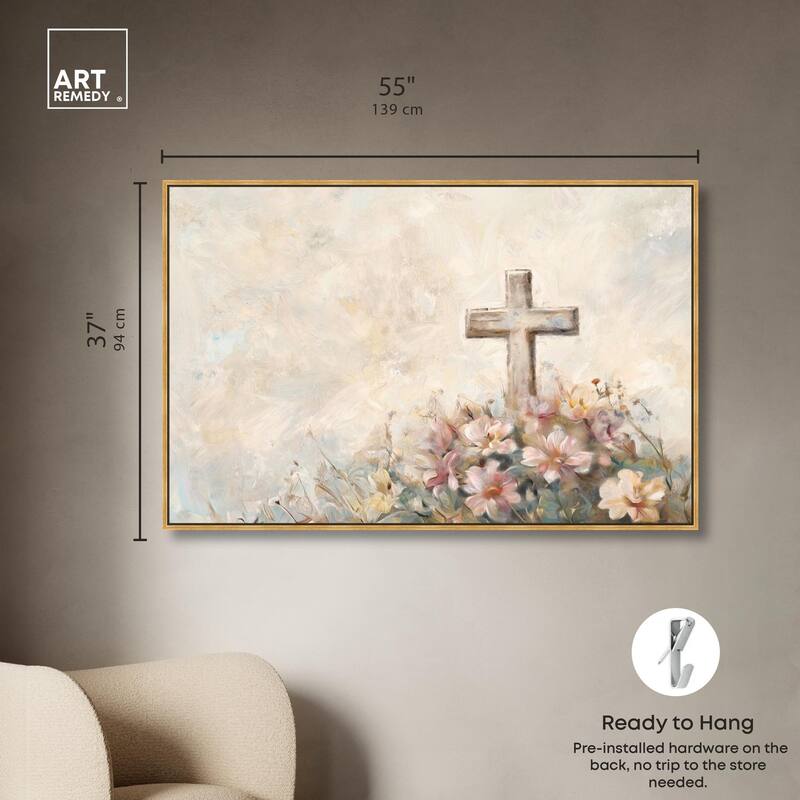 Blessed Remembrance Canvas by Art Remedy