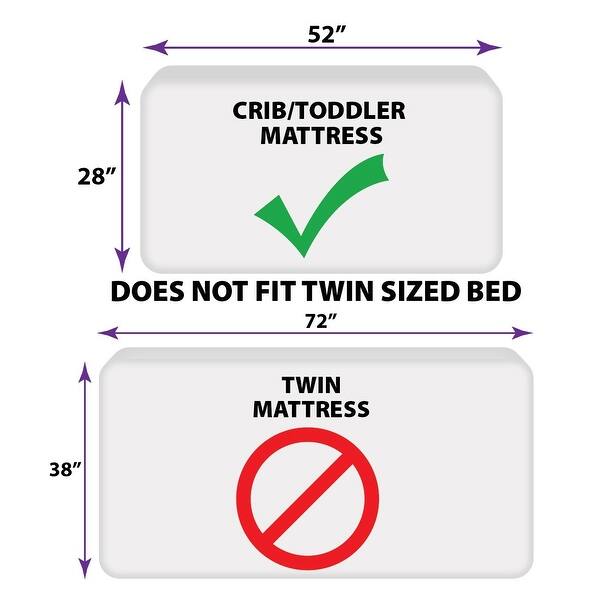 Everything Kids Solid Navy 3 Piece Toddler Sheet Set - Fitted Bottom Sheet, Flat Top Sheet, Reversible Pillowcase