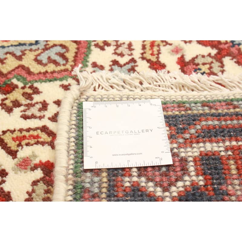 ECARPETGALLERY Hand-knotted Serapi Heritage Cream Wool Rug - 2'7 x 17'9