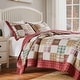 preview thumbnail 2 of 16, Greenland Home Oxford Quilted Bedspread Set, Traditional Plaid, Cotton
