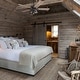 preview thumbnail 8 of 6, 52" Prominence Home Lincoln Woods Bronze Industrial Farmhouse Style LED Ceiling Fan with Light, Pull Chain