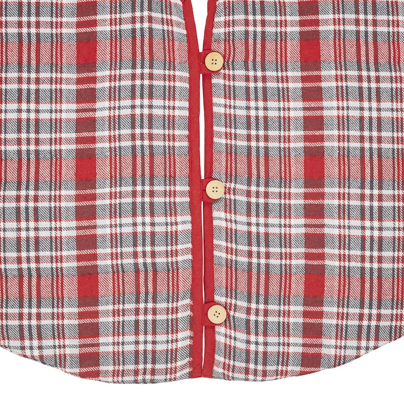 Gregor Plaid Tree Skirt 24