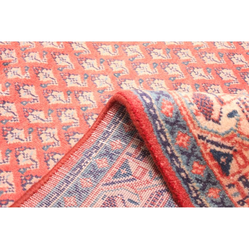 ECARPETGALLERY Hand-knotted Andelz Red Wool Rug - 3'1 x 6'1