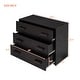 preview thumbnail 10 of 18, Versatility Twin Size Loft Bed Wooden Kids Bed with Cabinet,Three Storage Drawers,Guardrail and Shelf
