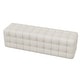 preview thumbnail 9 of 20, 2-Pieces Bedroom Sets, Queen Size Velvet Platform Bed Frame Tufted Upholstered Bed with Rectangular Upholstered Ottoman
