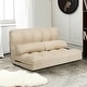 preview thumbnail 53 of 61, Costway Foldable Floor Sofa Bed 6-Position Adjustable Lounge Couch