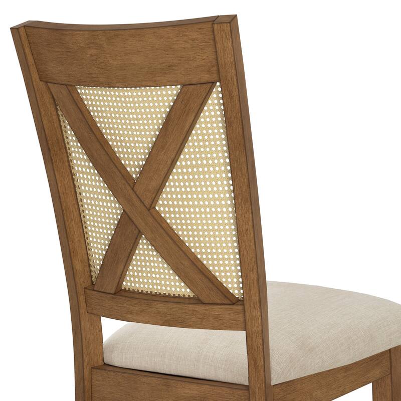 Plaga Cane Accent 3-Piece Dining Set by iNSPIRE Q Classic