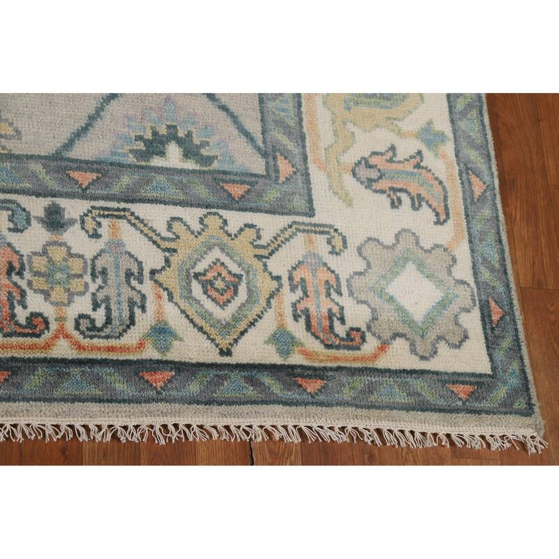 Oushak Indian Area Rug Handmade Oriental Wool Carpet - 8'2" x 10'0"