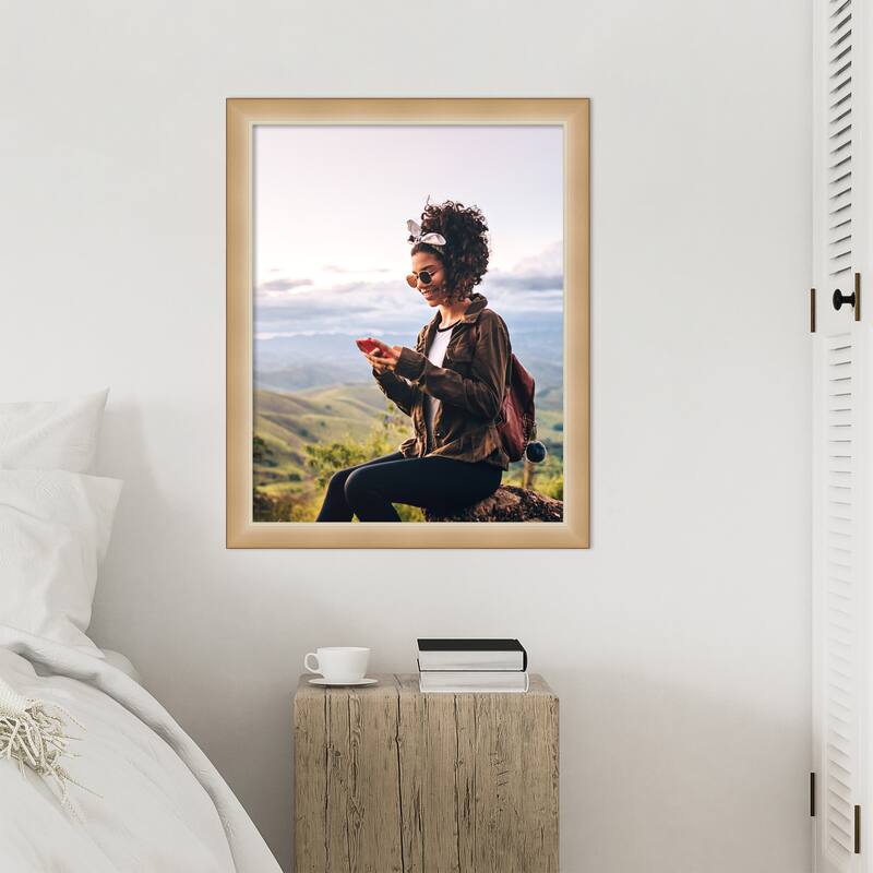 Eva Black Silver Narrow Framed Picture Frame, Photo Frame