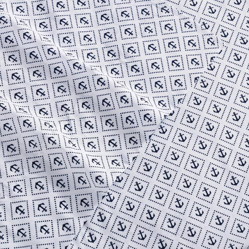 Nautica Printed Cooling Bed Sheet Sets