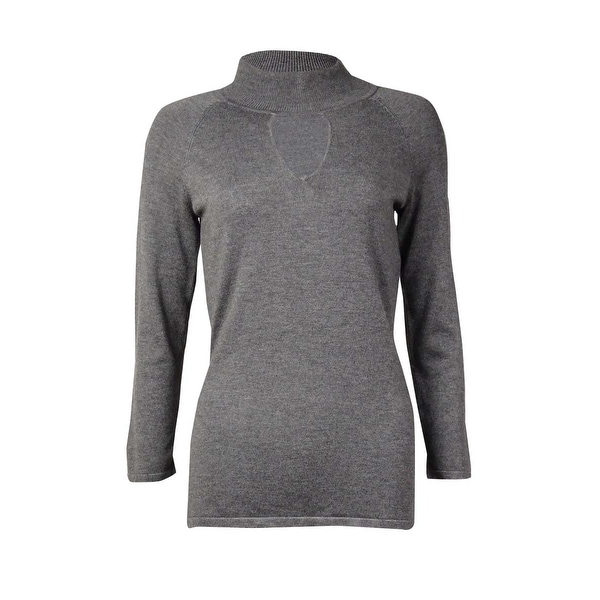 Womens mock turtleneck sweater clearance