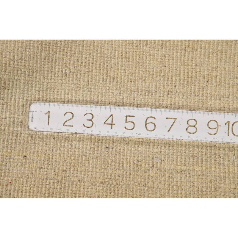 Oriental Gabbeh Foyer Rug Hand-Knotted Contemporary Wool Carpet - 2'8"x 4'11"