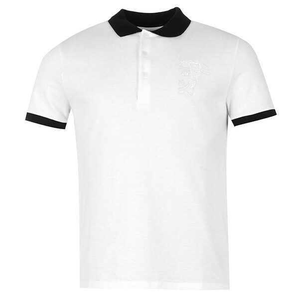 versace polo white