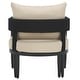 preview thumbnail 7 of 17, SAFAVIEH Outdoor Patio Furniture Viola Chair (Set of 2) - 28"W x 28"D x 26"H