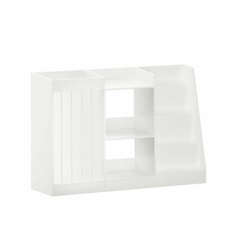 Kids 3-Tier Bookshelf and Toy Storage