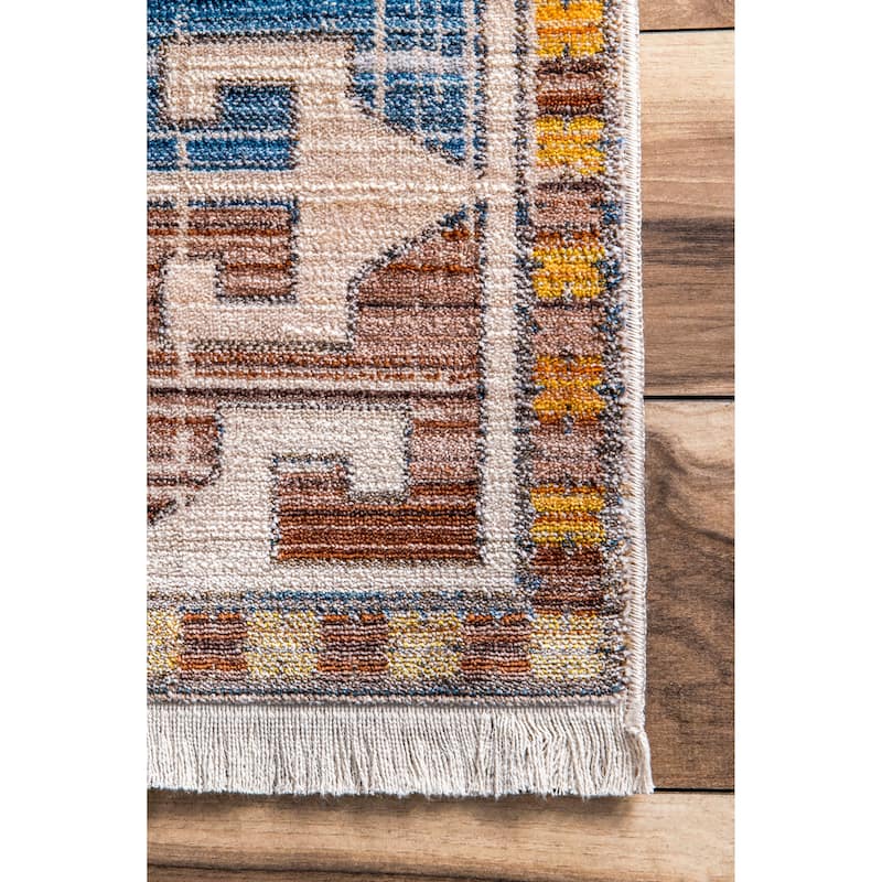 Nuloom Vintage Deborah Tassel Area Rug